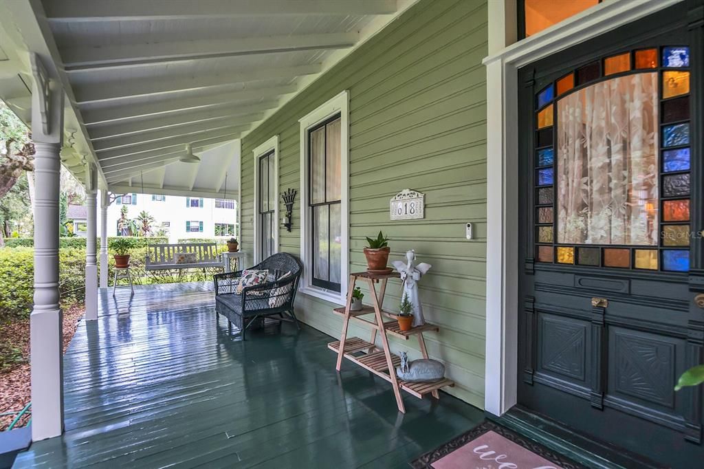 Front Entryway and Wraparound Porch