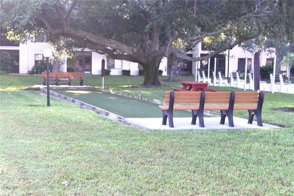 Bocce Ball Area