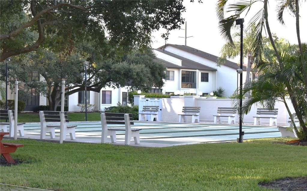 Shuffleboard courts