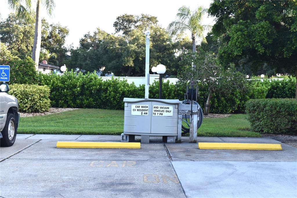 Car wash area