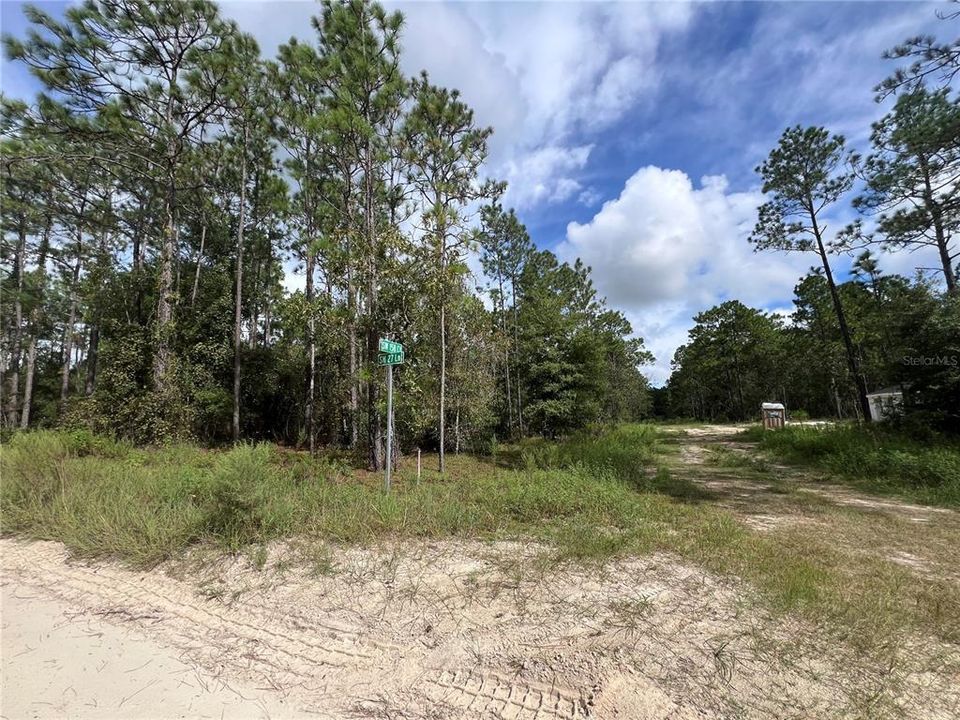 road looking into 158th court