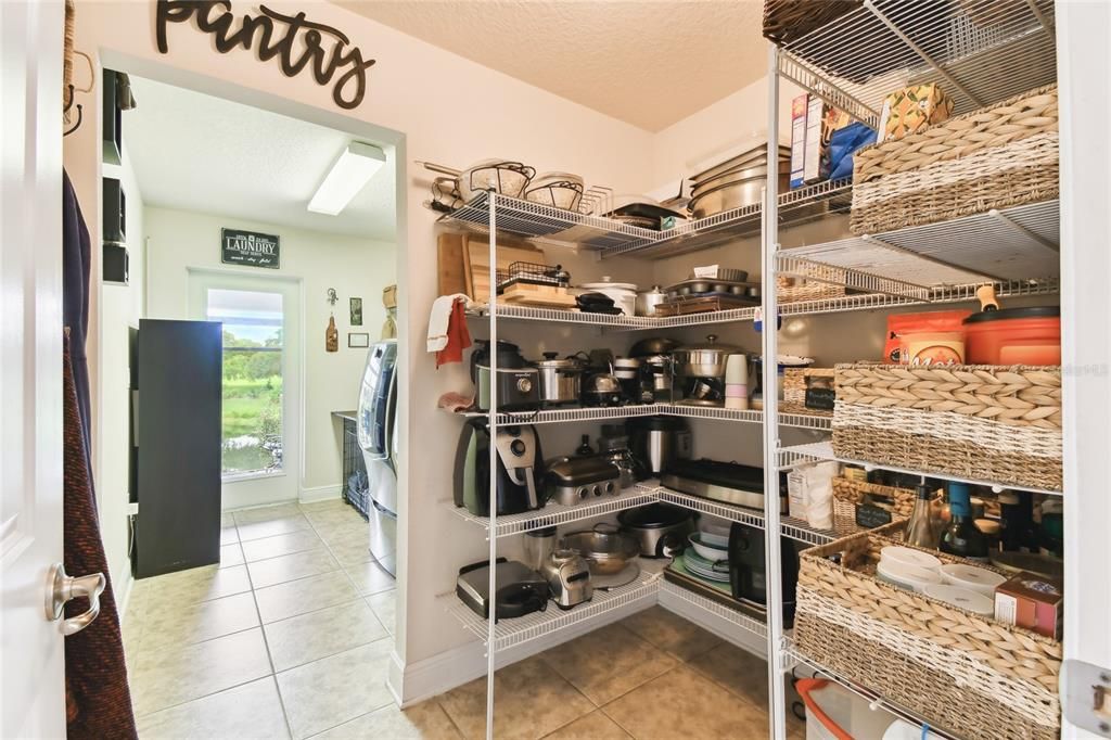 Pantry - Laundry Room