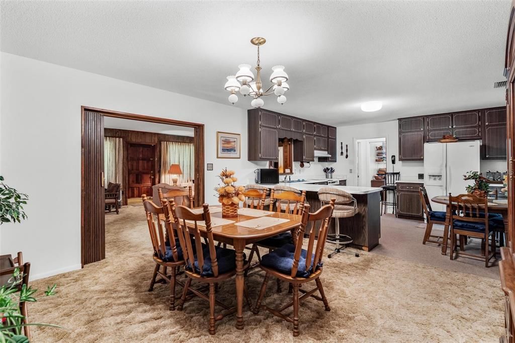 Dining and Kitchen Area