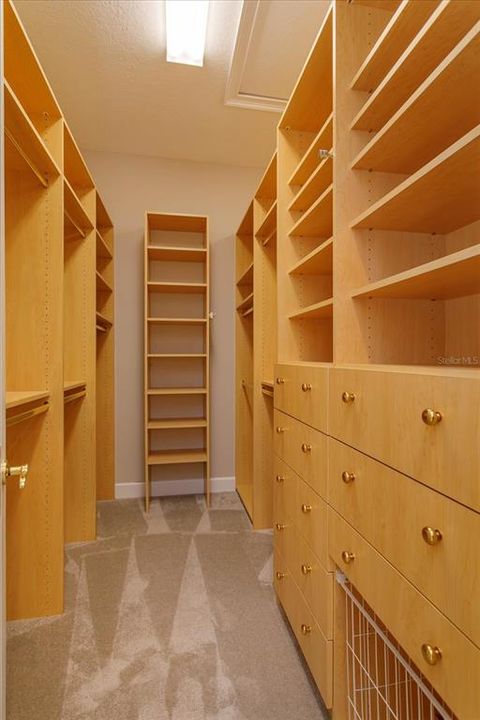 Primary bedroom closet 1 of 2