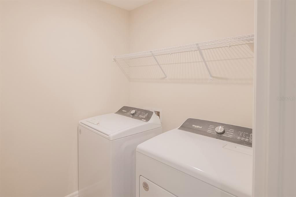 Laundry room w/washer and dryer