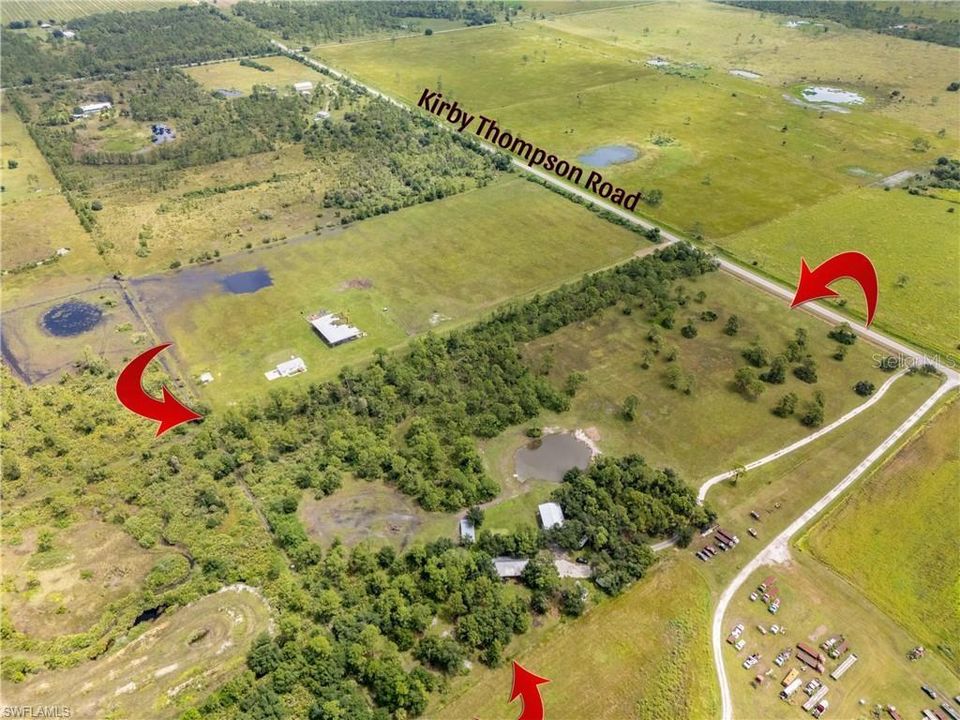 4389 Kirby Thompson Road, Muse, FL 33935 20 acres 2/2