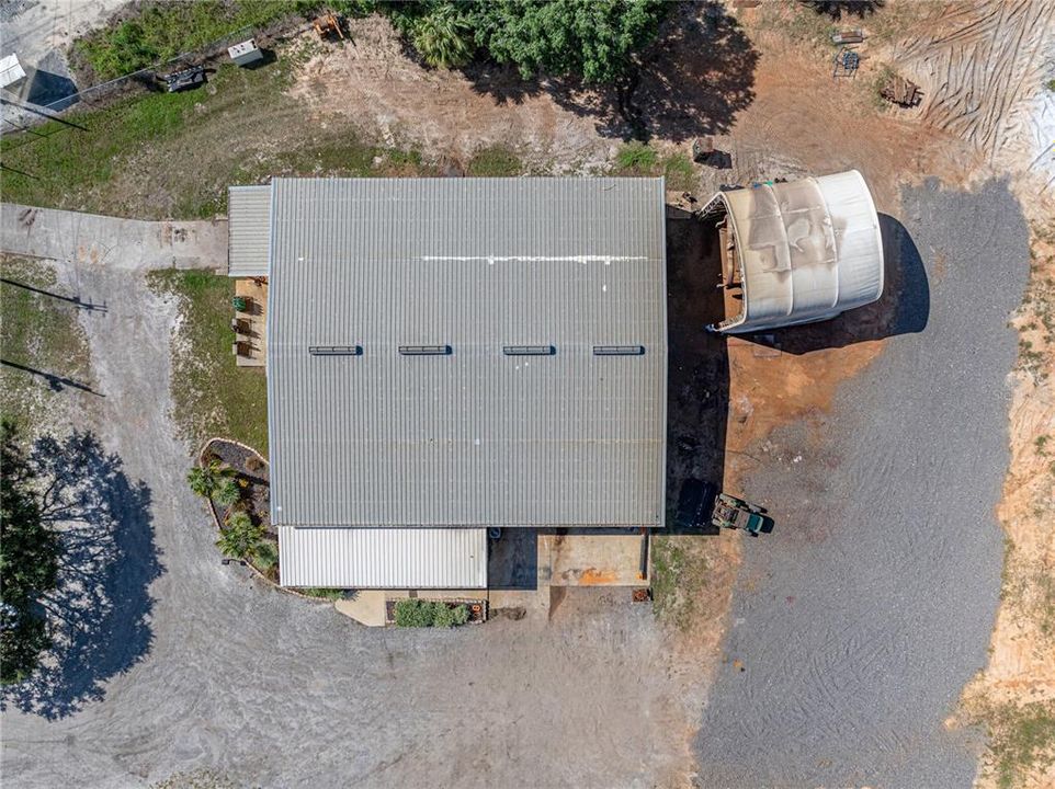 Aerial of building