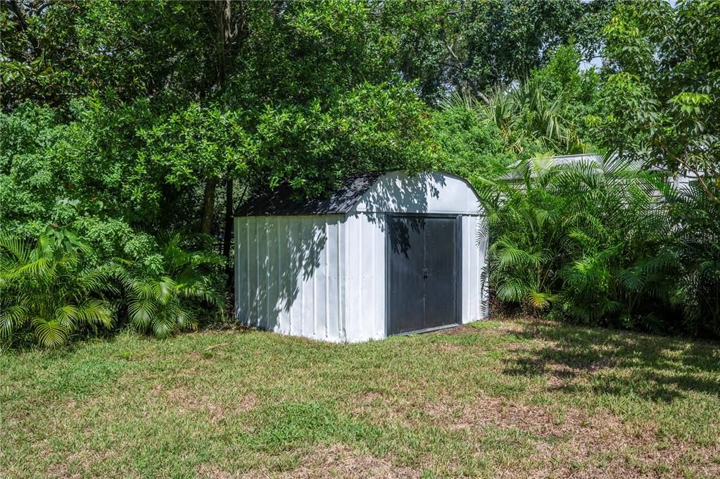 Shed for storage