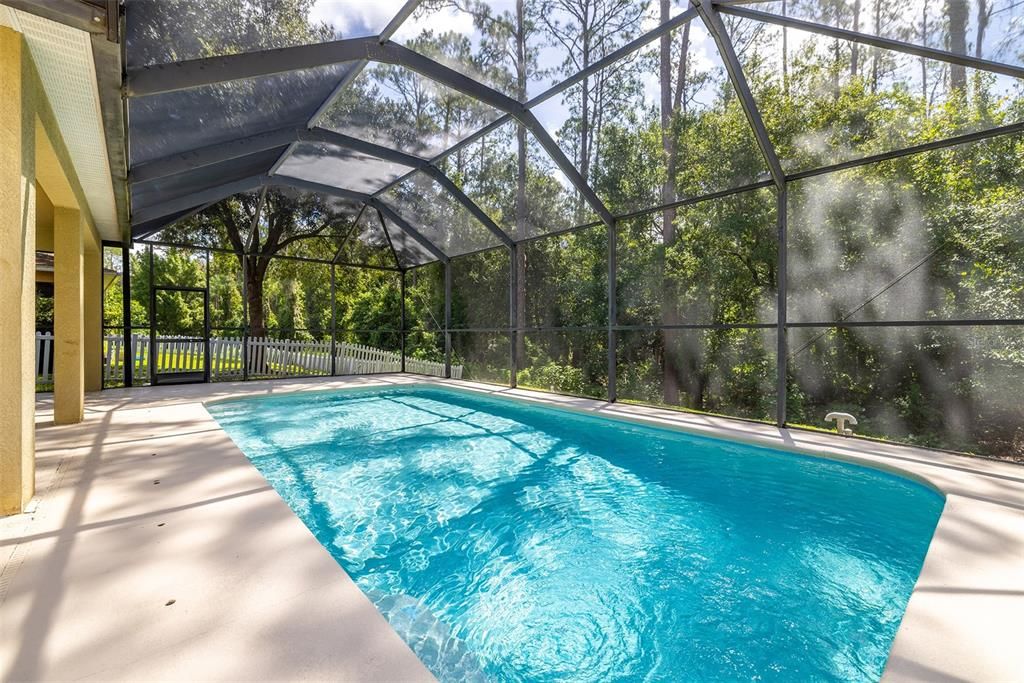 pool and patio