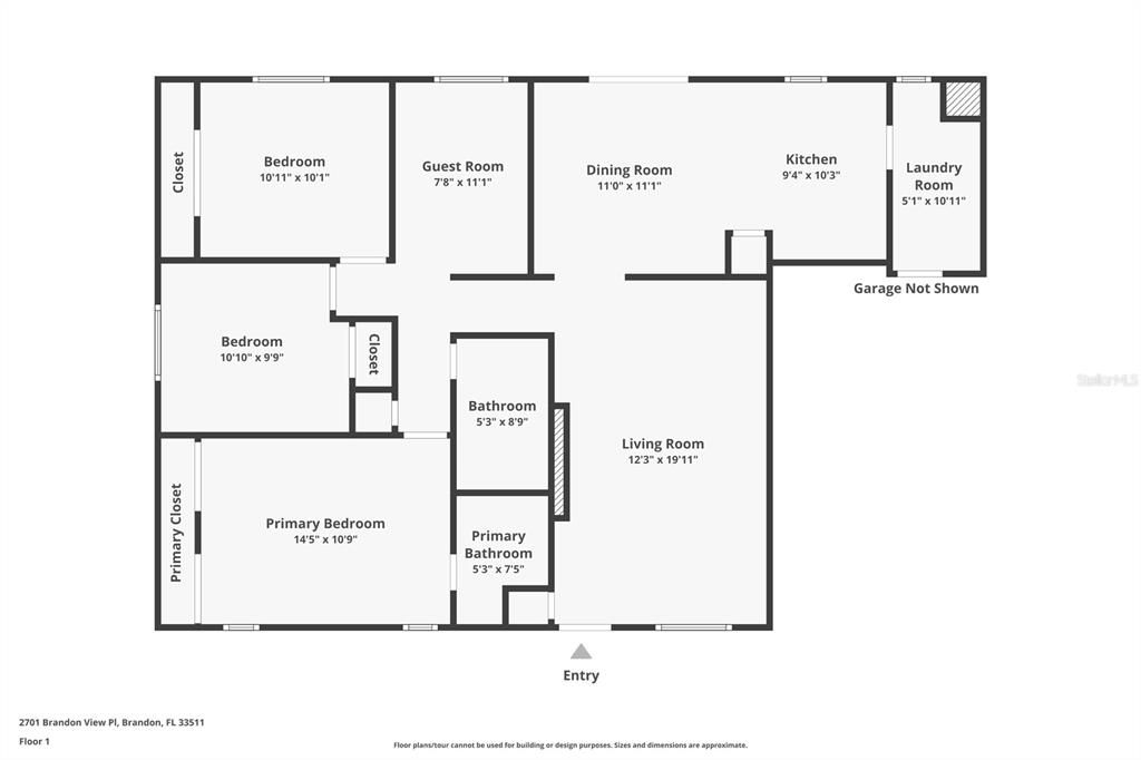 Active With Contract: $335,000 (3 beds, 2 baths, 1232 Square Feet)