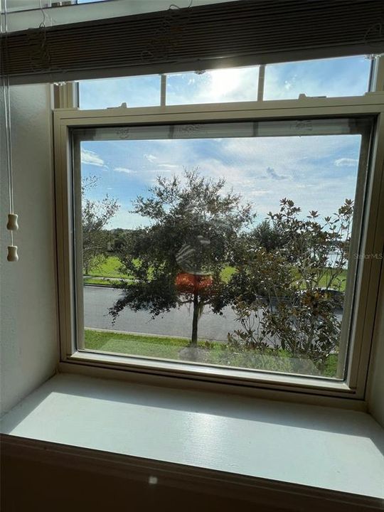 Bedroom 2 Window and Lake View