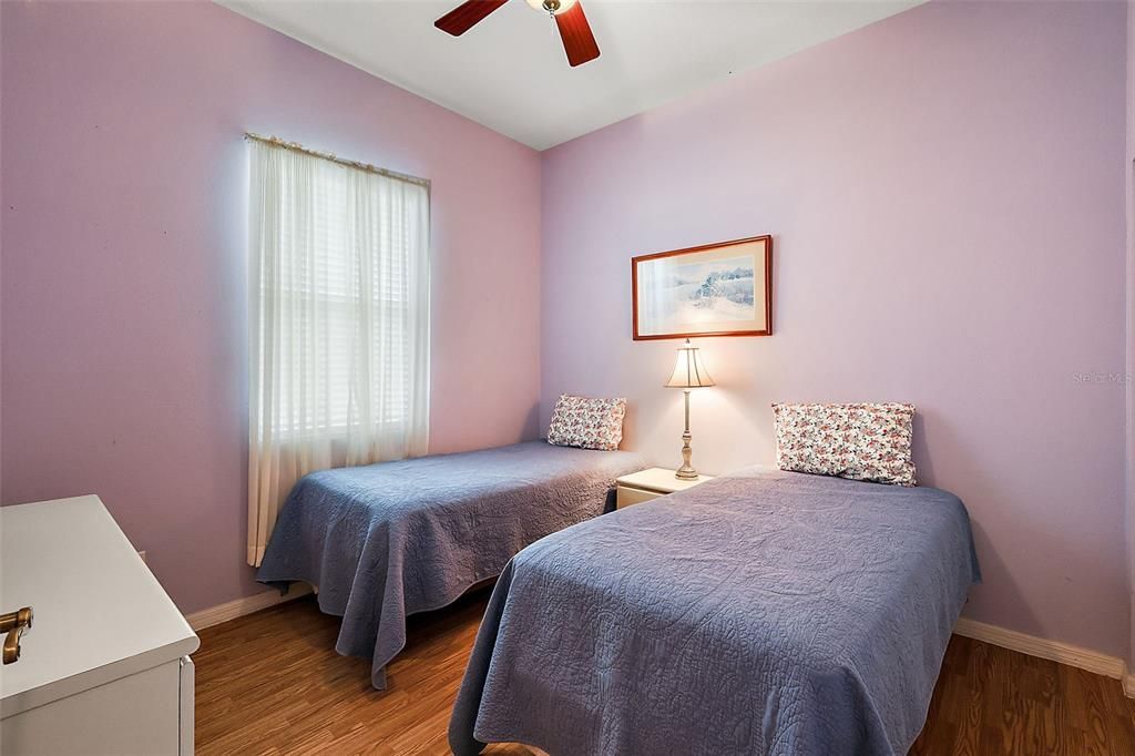 Bedroom 2 w/Luxury vinyl plank flooring