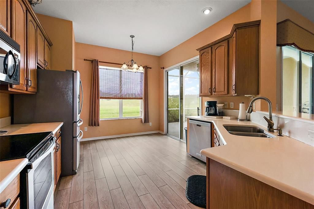 Kitchen w/Stainless appliances