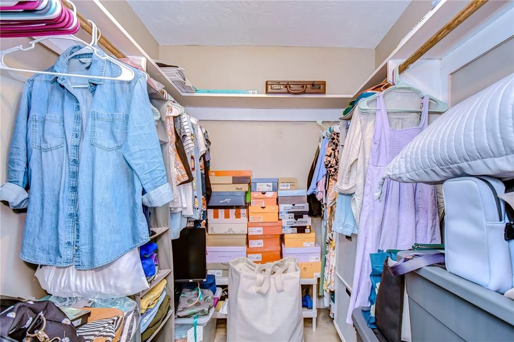 Primary Bedroom Walk-in Closet