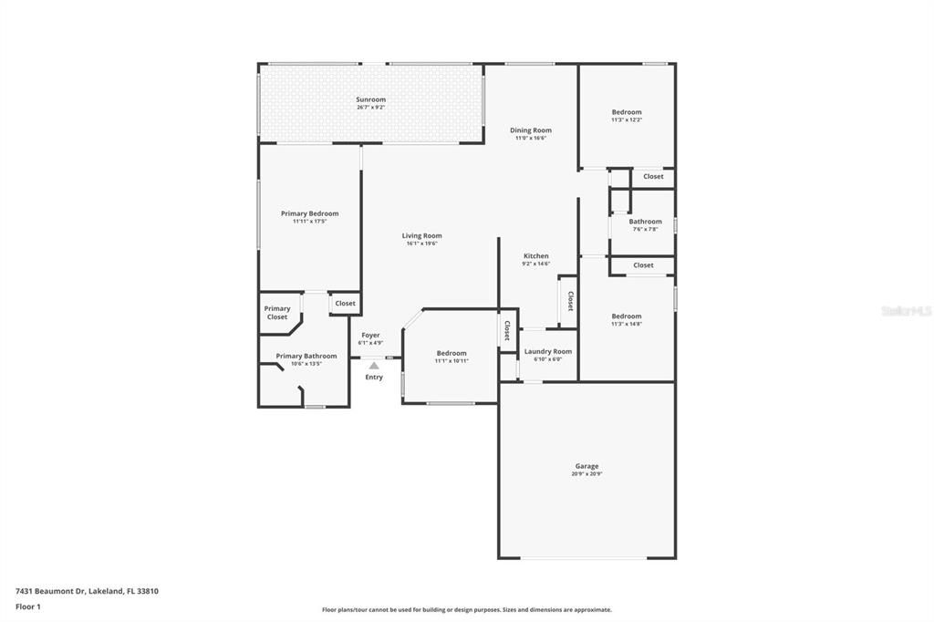 Под контрактом: $329,000 (4 спален, 2 ванн, 1714 Квадратных фут)