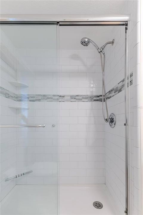 Walk in Tiled Shower