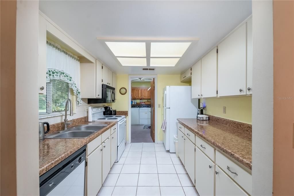 Tons of Counter space in your Galley Kitchen