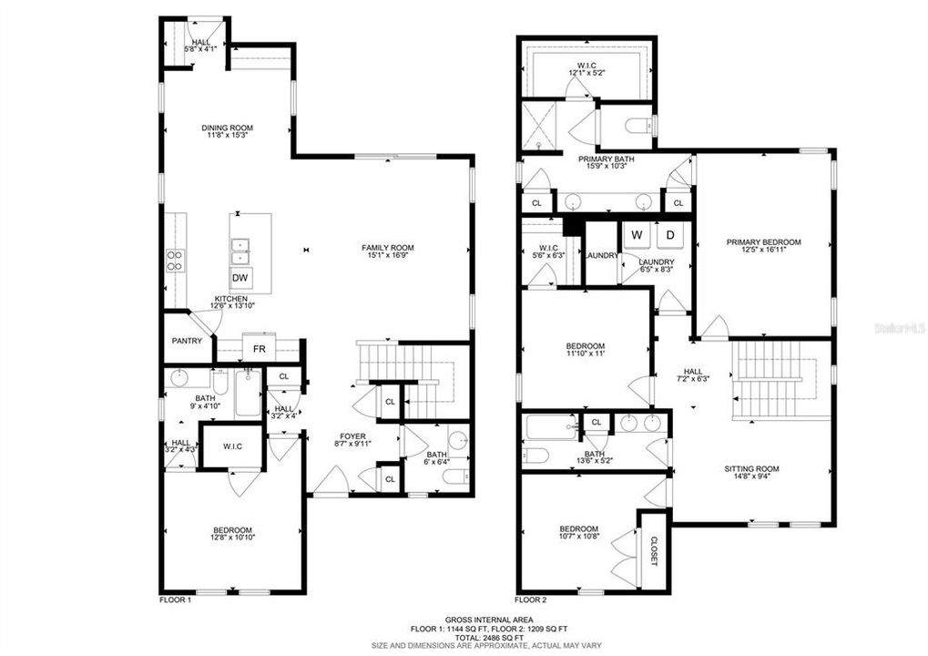 На продажу: $625,000 (4 спален, 3 ванн, 2472 Квадратных фут)