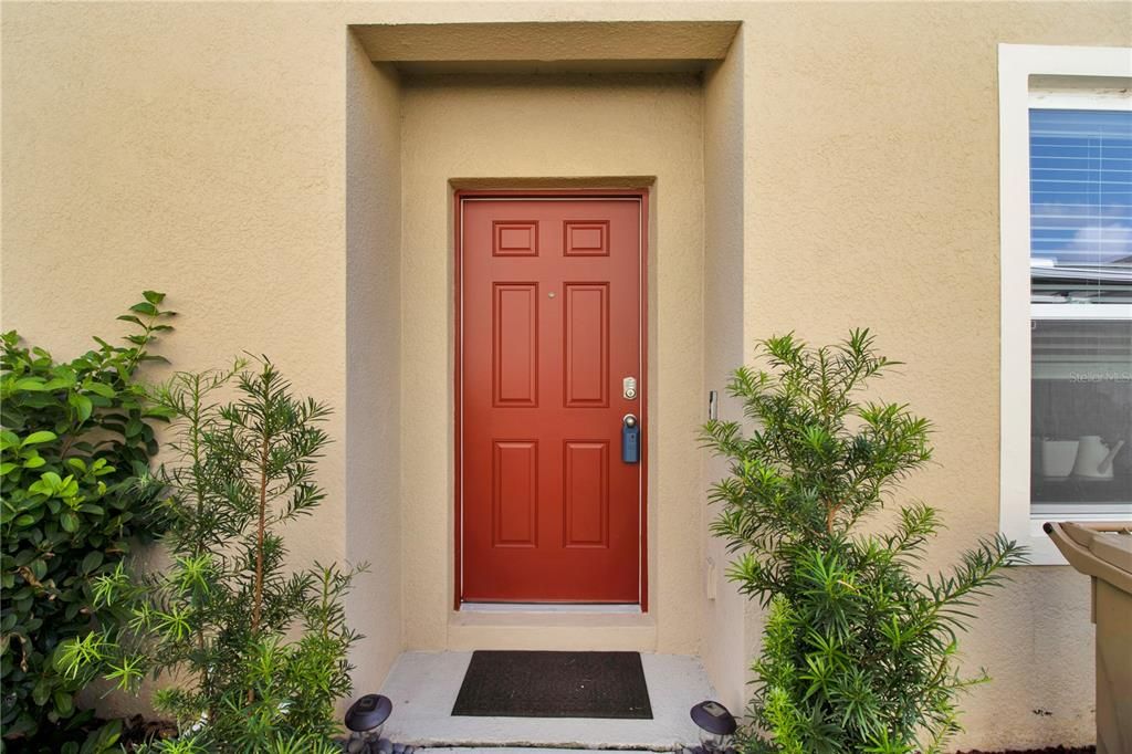 Security lockbox Location Front Door