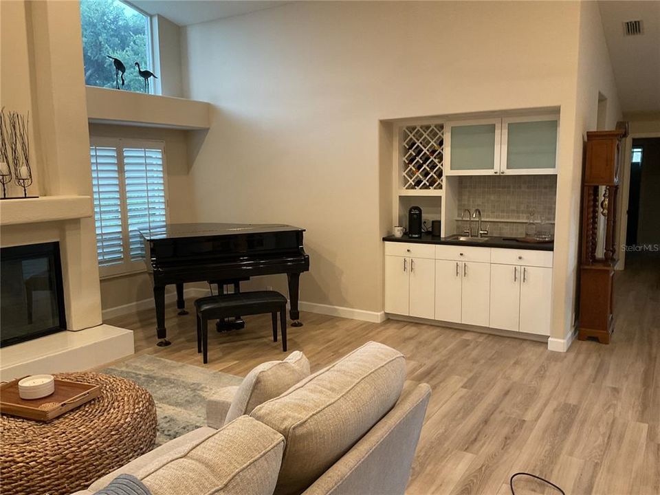 Family Room with Fireplace