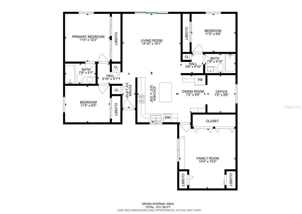 合同活跃: $449,900 (4 贝兹, 2 浴室, 1609 平方英尺)