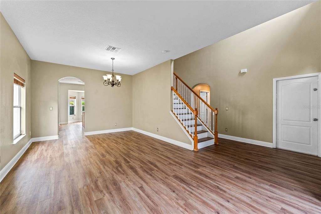 View of front Formal Living Room and Dining