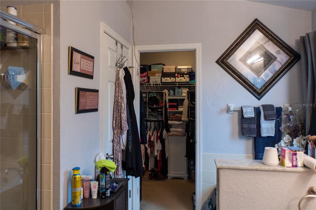 Master Bath/ closet