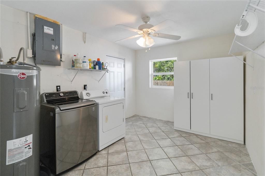 Massive Laundry Room/Mud Room