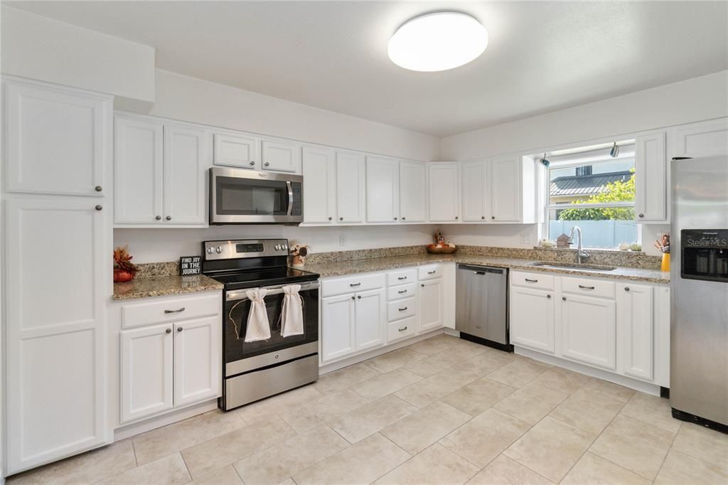 Kitchen Facing Backyard