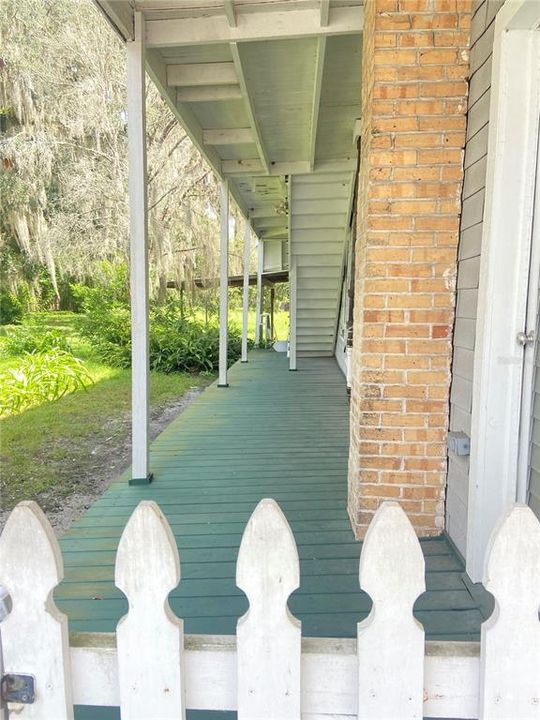 Gate entrance from sidewalk