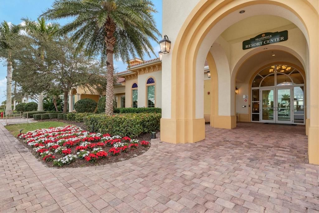 Clubhouse Entrance View