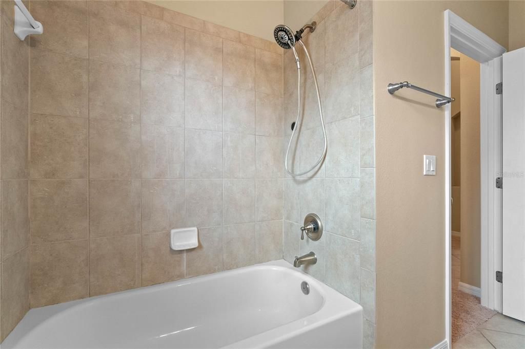 Bathroom 2 with tiled shower