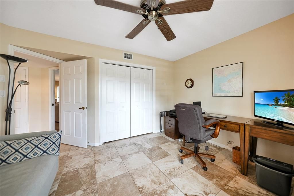 BEDROOM 3, CURRENTLY USED AS A HOME OFFICE