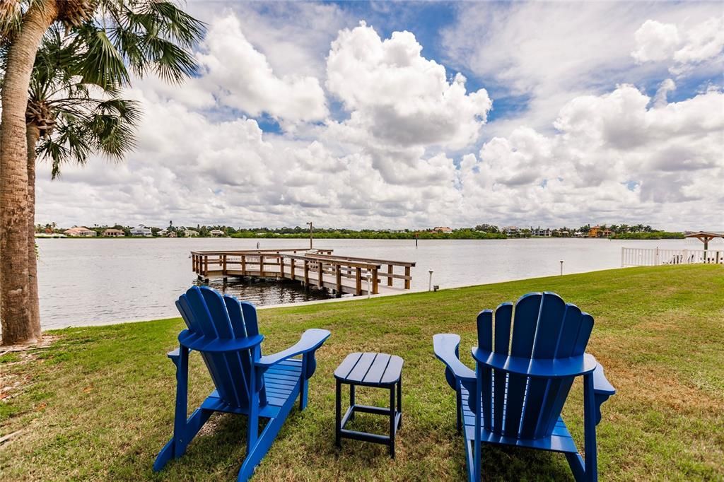 Imagine sitting out her by the ICW every day enjoying the views!