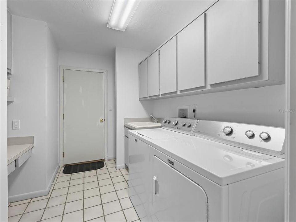 Interior Laundry with Utility Sink