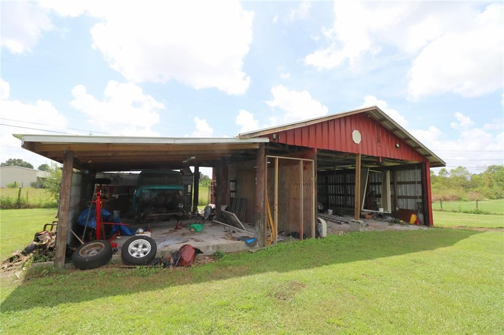 Pole Barn with newer roof