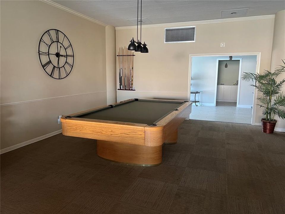 clubhouse pool table