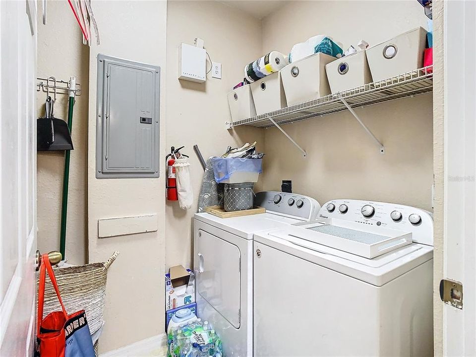 Washer and dryer included