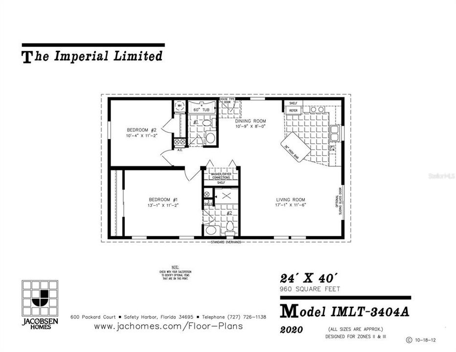 For Sale: $191,000 (2 beds, 2 baths, 960 Square Feet)