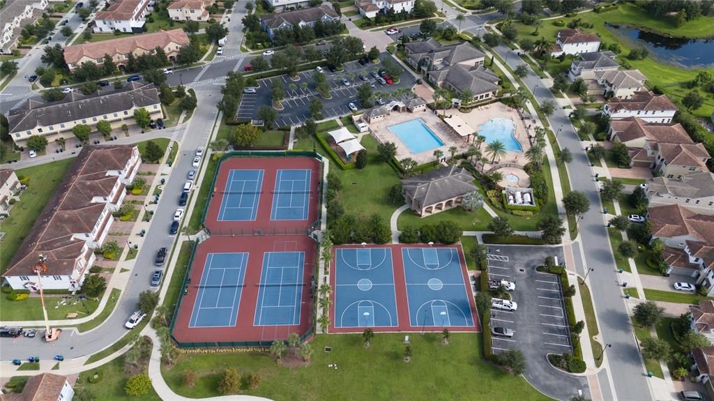 Community Tennis courts