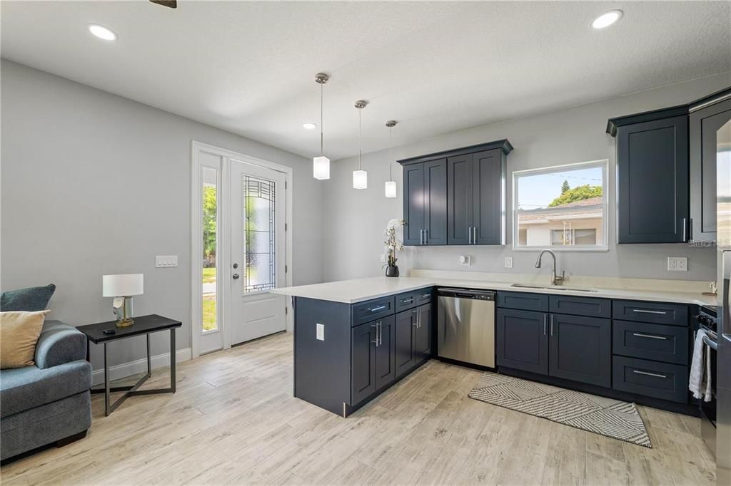 Kitchen w/ Stainless Steel Appliances