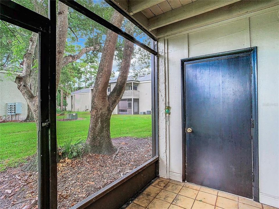 Patio Storage room