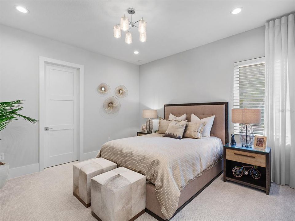 Guest bedroom 3 with walk-in closet