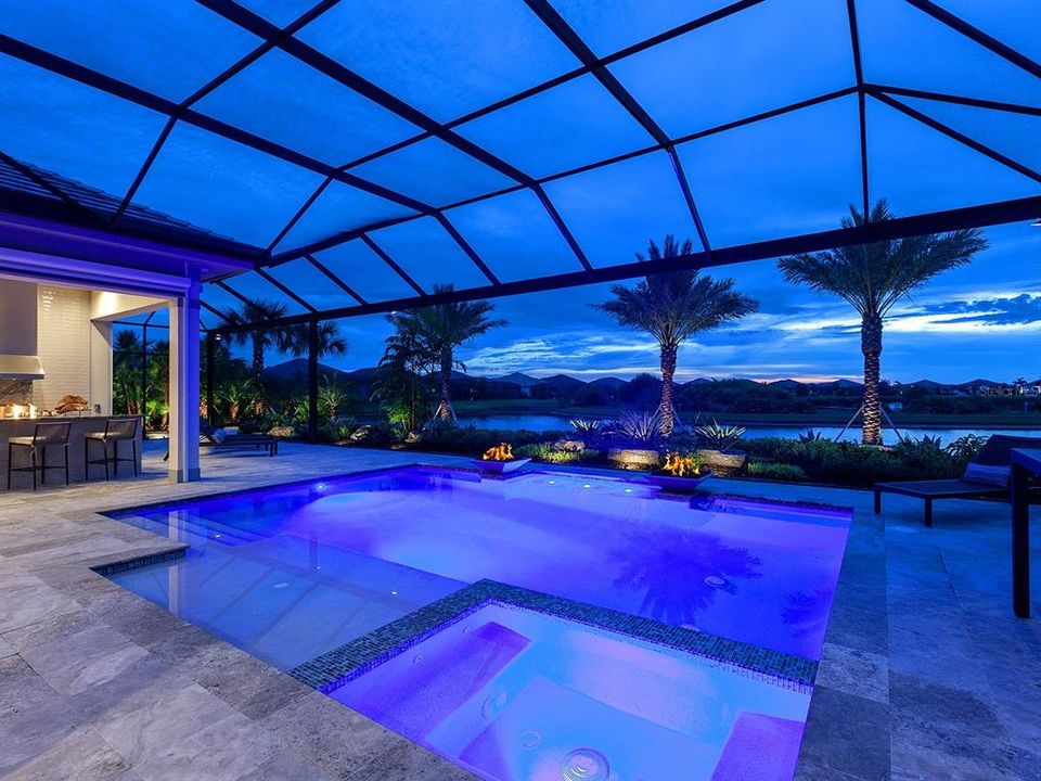 Heated, saltwater pool & spa