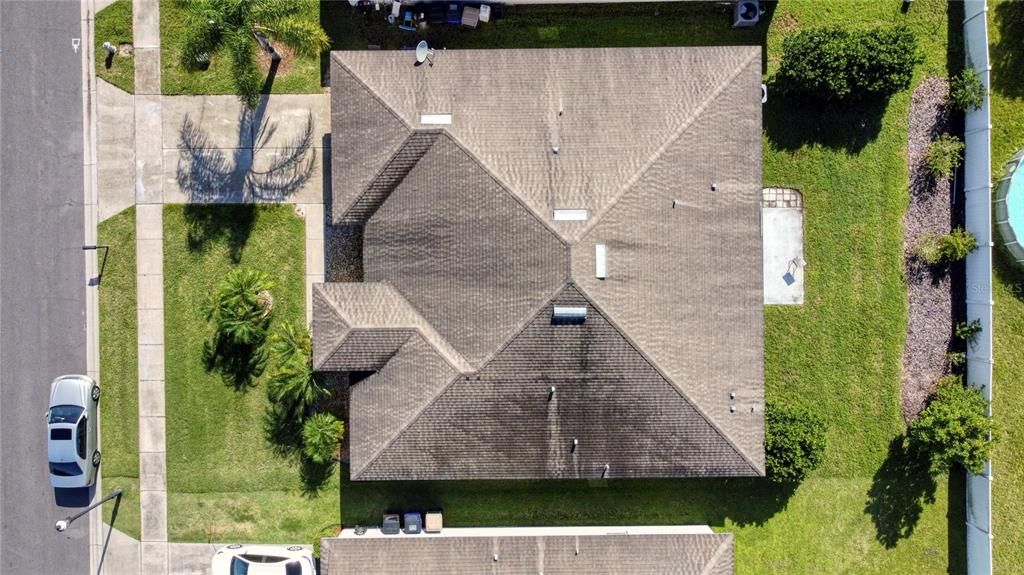 Aerial View of the Home