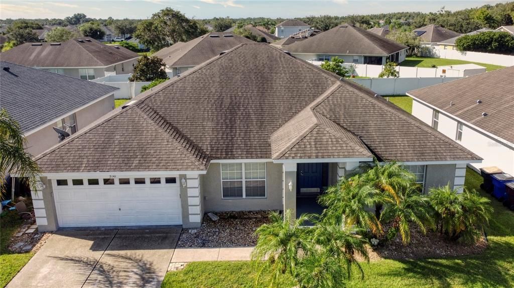 Aerial View of the Home