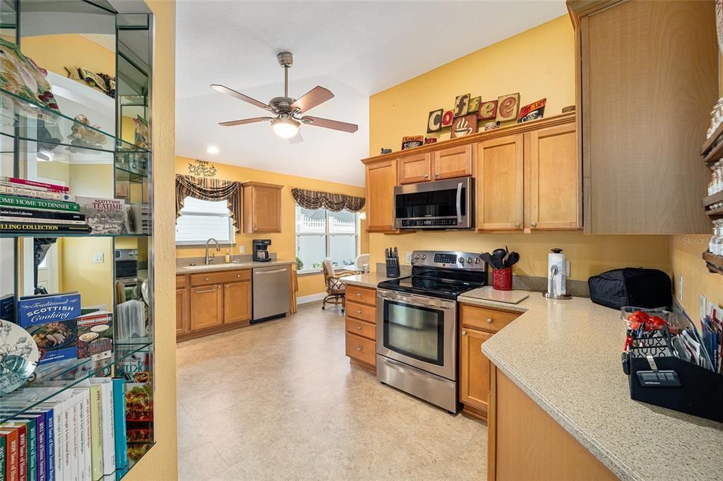 Built-in Shelving in Kitchen