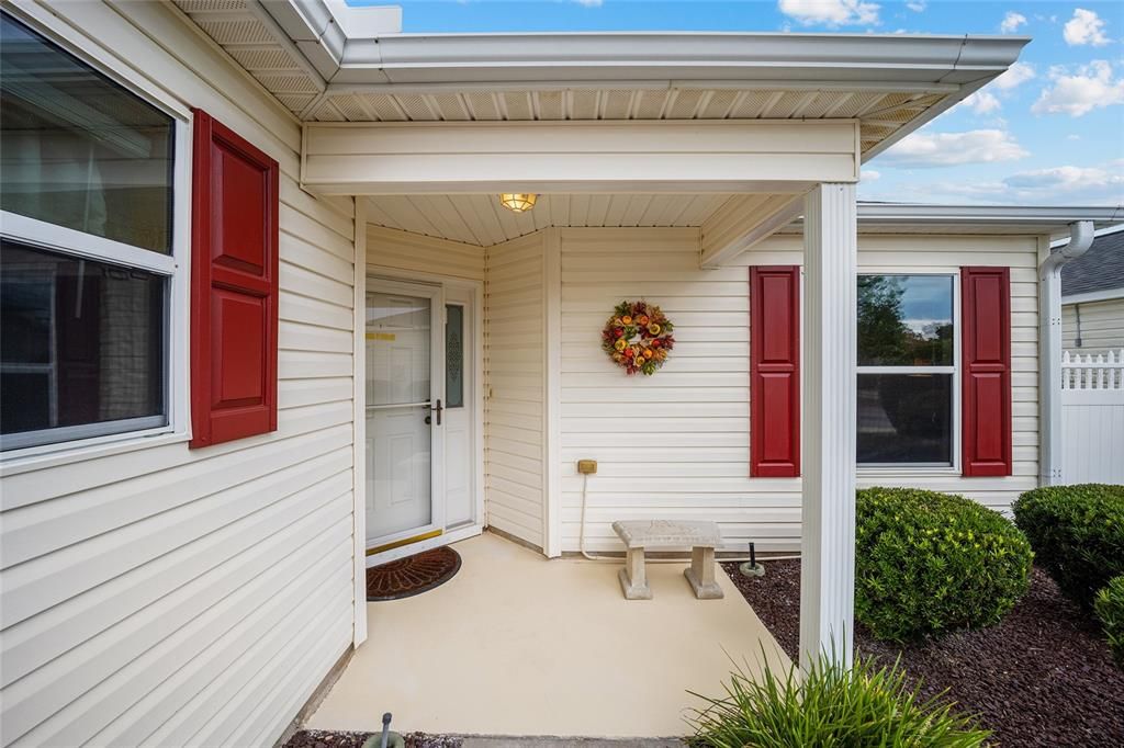 Covered Front Porch