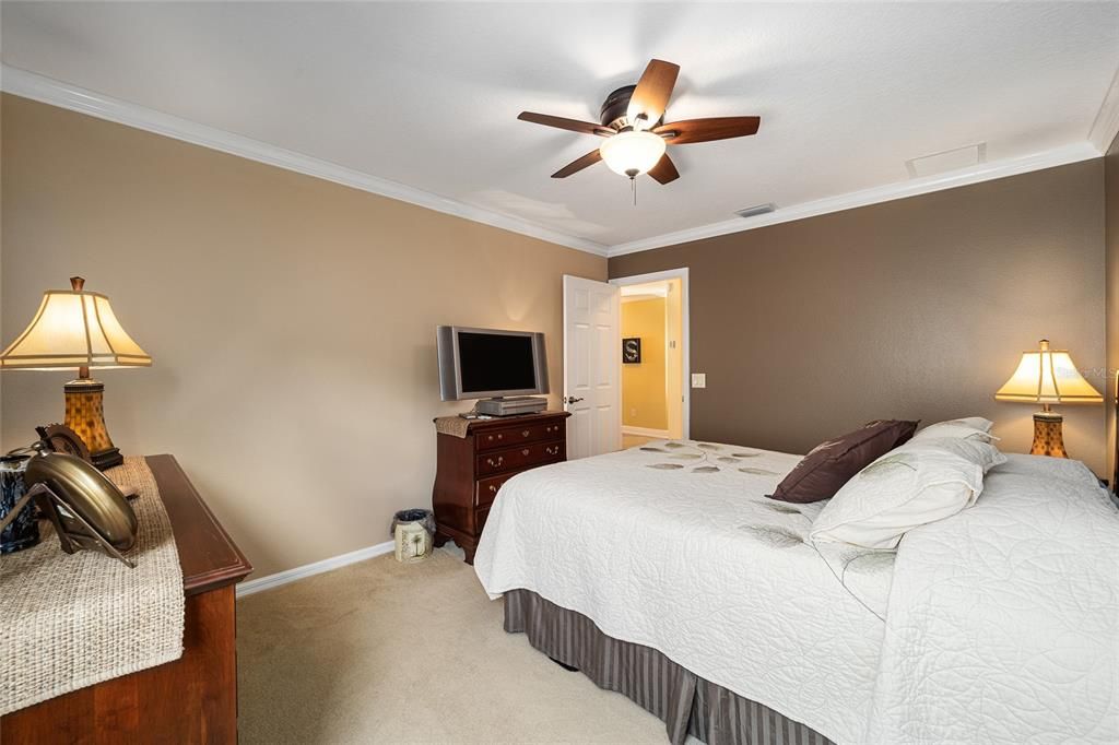 Bedroom 2- Crown Molding