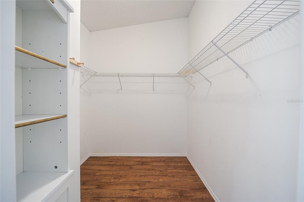 Primary Walk-in Closet